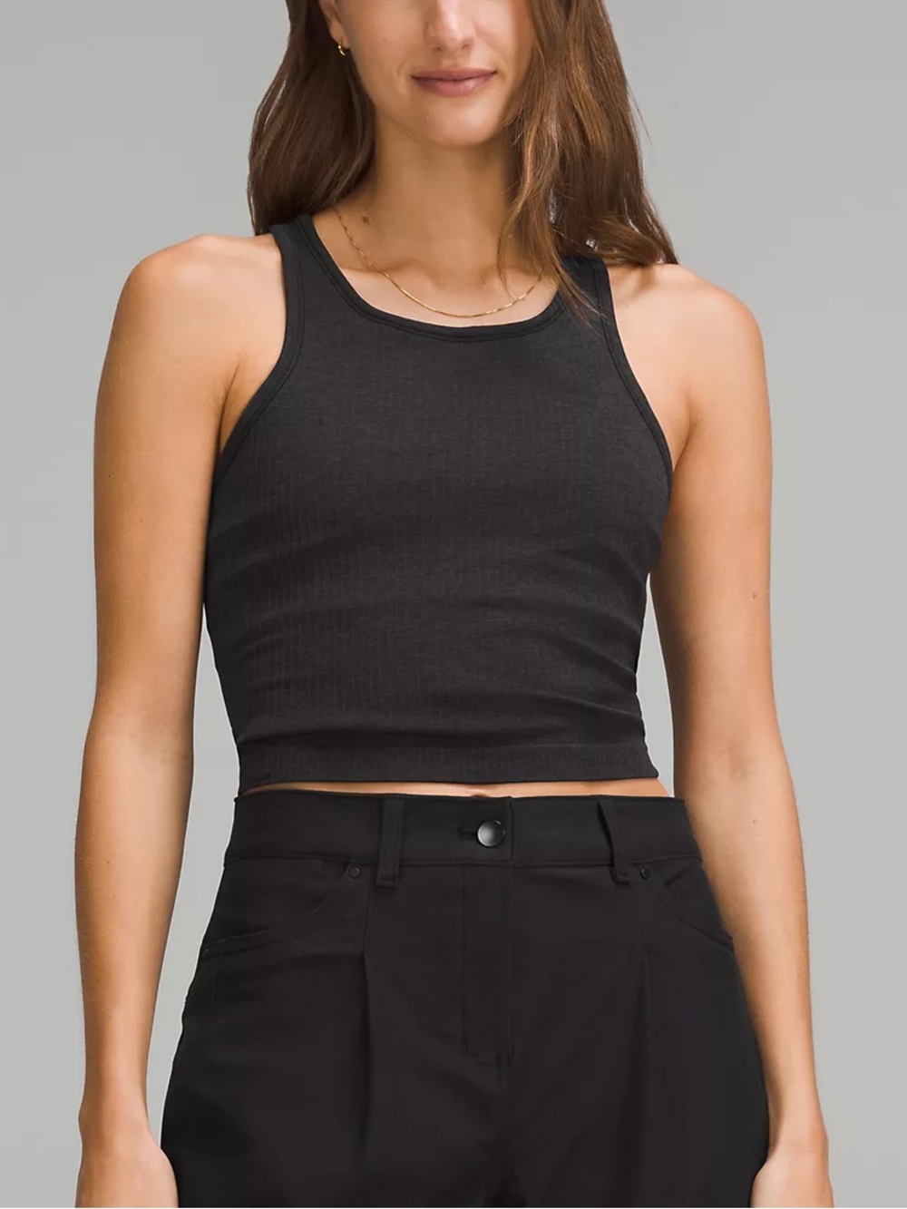 lululemon Ebb to Street Cropped Tank EUC